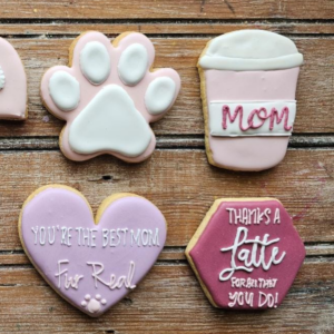 Mother's Day Individual cookies two
