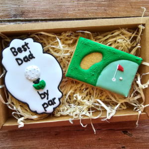 Golf cookie set