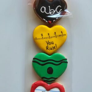 Packet of 4 mini cookies